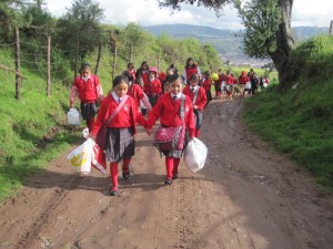 Muddy Road to school